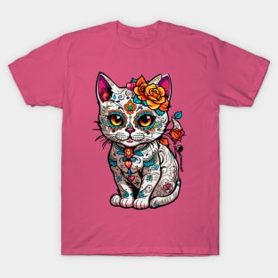 Sugar Skull Kitten T-Shirt